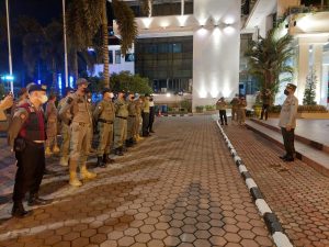 Tim Gabungan Polrestabes Medan Gelar Patroli Operasi Yustisi Malam