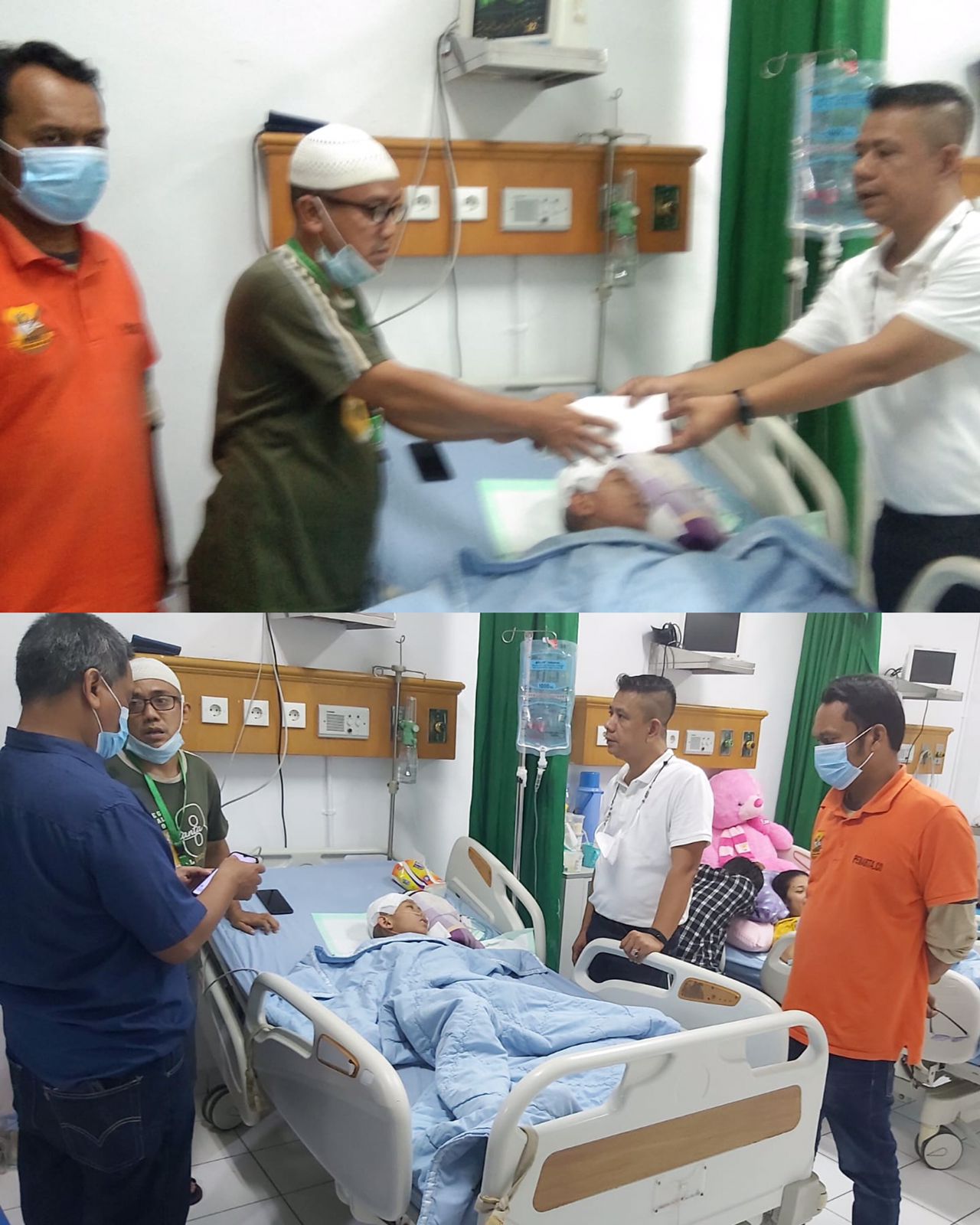 pewarta jenguk rumah sakit