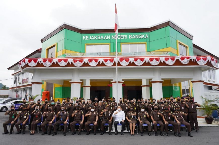 Jaksa Agung ST Burhanuddin Kunjungi Kejaksaan Negeri Bangka – Bangka Belitung