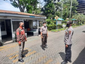 Sat Binmas Polrestabes Medan Ajak Satpam Patuhi Prokes 5 M