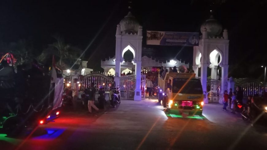 Sambut Idul Adha 1443 H, Masyarakat Banda Baro Sukses Adakan Pawai Takbiran Akbar