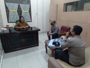 Sat Binmas Polrestabes Medan Ajak Tokoh Masyarakat Pulo Brayan Kota Agar Tetap Patuhi Prokes