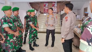 Wadanyon Zipur Medan Beri Suprise ke Polrestabes Medan di Hari Jadi Bhayangkara