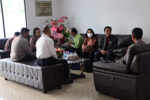 Kapolrestabes Medan Terima Audiensi Formag Sumut