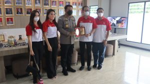 Jelang Pelantikan, INTI Sumut Audiensi dengan Polrestabes Medan