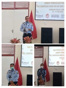 Kadivpas Kanwil Kumham Sumut Buka Workshop Bagi Petugas Rupbasan di Bidang Penilaian Lingkup Pengelolaan Basan Baran 3 Kumham