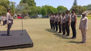 HUT Bhayangkara ke-76, 188 Personel Polrestabes Medan Naik Pangkat
