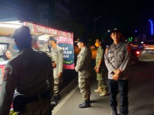 Viral Video Peminta Sumbangan, Polres Lhokseumawe Bersama Satpol PP Gelar Operasi Gabungan