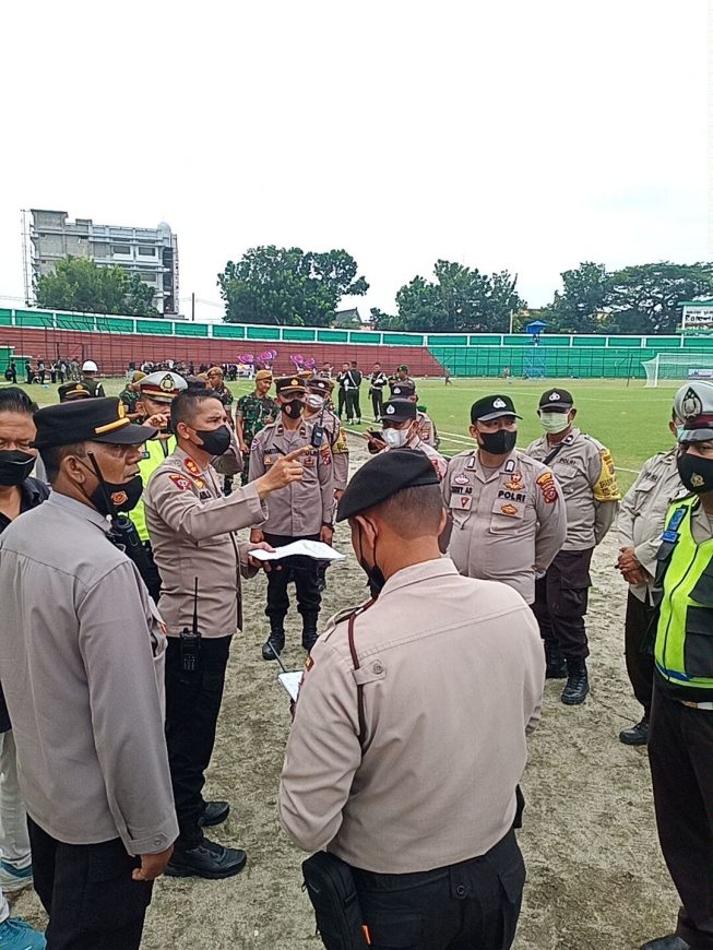 Polrestabes Medan Siap Amankan Sepak Bola Piala Gubsu
