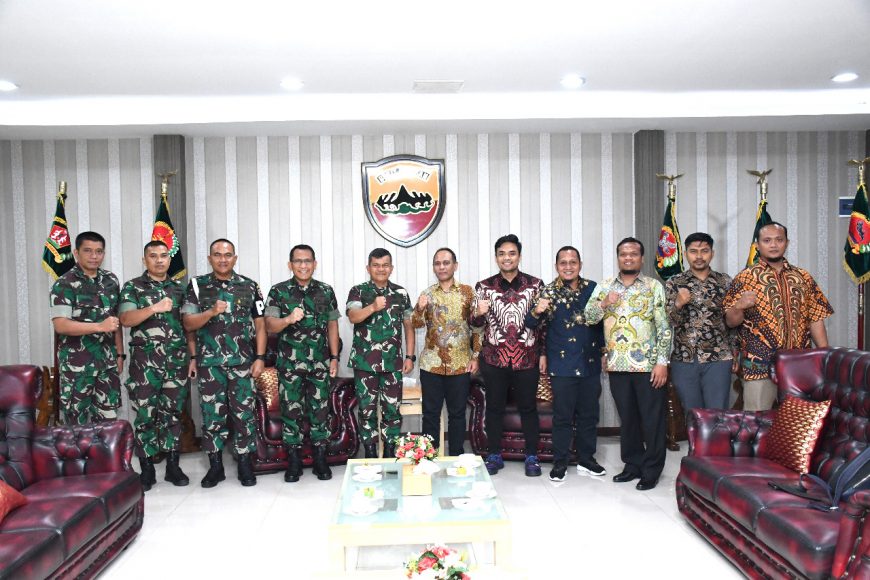 Pangdam I/BB Terima Audiensi Pengurus Peradi Medan 2022 -2027