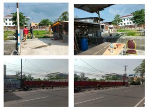Polrestabes Medan Pasang Plang, Amankan Eks Gedung Kantor BLBI dan BPPN