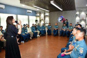 Dispen TNI AL Siap Cetak Presenter dan Reporter Handal 3 TNI AL 1
