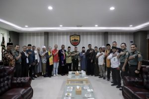 Siap Dukung Program Kemanusiaan, Pangdam I/BB Terima Audensi Dengan Forum Komunikasi Lintas Umat