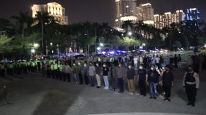 Malam Takbiran, Polrestabes Medan Gelar Apel Sispamkota Untuk Pengamanan