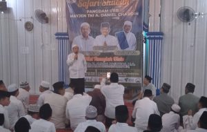 Pangdam I/BB Kembali Gelar Safari Subuh Arafah di Masjid Pondok Pesantren Jabal Noor Sei Mencirim