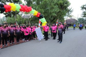 Polrestabes Medan Hadiri Gerak Jalan Yang Digelar Polda Sumut