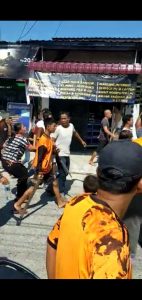 Aksi Tawuran Warga di Belawan Saat Perayaan HUT RI Ke-77