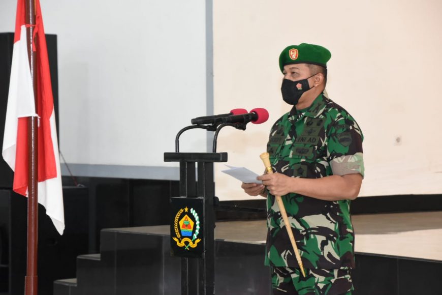 Danrem 023/KS Pimpin Sertijab Kasrem Dan Corps Raport Kasipers Korem 023/KS