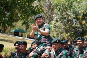 Kasad Cek Langsung Kesiapan Operasi Yonif RK 744/SYB