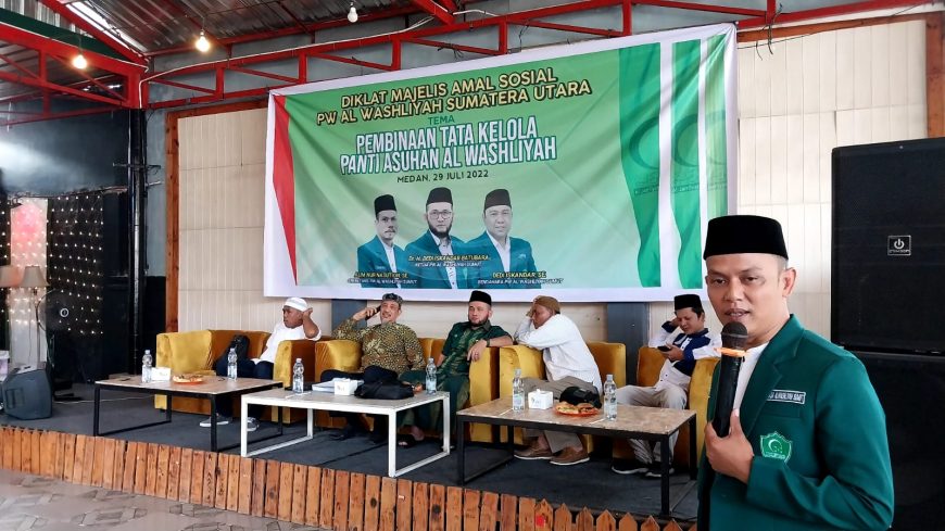 Majelis Amal Sosial Al Washliyah Sumut Gelar Diklat Tata Kelola Panti Asuhan
