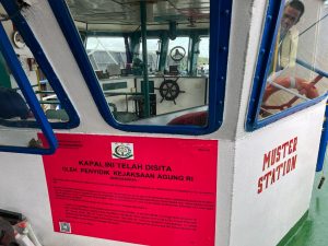 Aset Kapal Beserta Dokumennya Milik Tersangka SD Kembali Disita Tim Penyidik JAM Pidsus