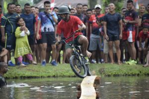 Sambut HUT RI Ke-77, Yonarmed 2/105 Trk/KS Gelar Lomba Antar Baterai