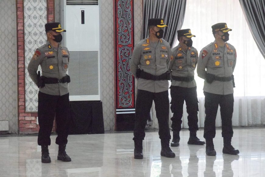 Kapolrestabes Medan Hadiri Sertijab Sejumlah Kapolres di Polda Sumut