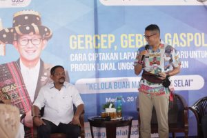 Menparekraf Sandiaga Uno Diminta Rahudman Bantu Bangkitkan Martabat UMKM di Sumut