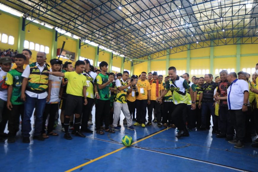 Wagubsu Dipastikan Secara Resmi Buka Turnamen Futsal AMPG Sumut Cup 2022