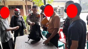 Patroli Antisipasi Tawuran Anak Sekolah, Polsek Medan Baru Amankan 4 Pelajar
