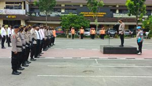 Pesan Wakapolrestabes Medan Tingkatkan Patroli Pasca Kenaikan Harga BBM