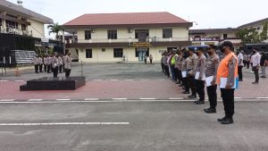 Pesan Kapolrestabes Medan Melalui Ka STIK Kepada Personel Saat Apel Pagi