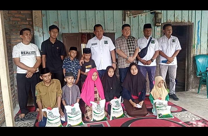 KSJ Pusat dan Kota Binjai Gelar Kegiatan Jumat Barokah Beri Kursi Roda, Santuni Anak Yatim dan Bagi Sembako Kepada Duafa