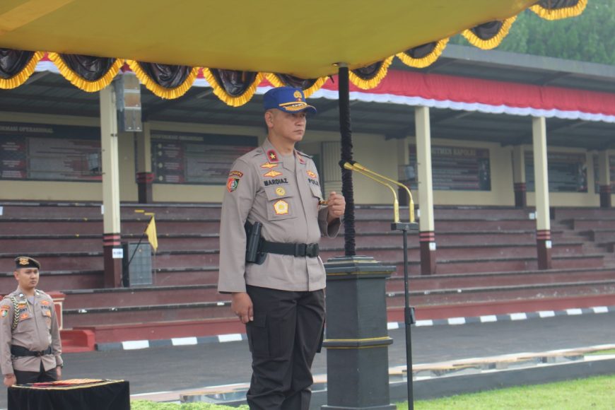 Acara Pembinaan Tradisi Siswa PAG Gelombang I Tahun 2022 Resmi Dibuka Kasetukpa Lemdiklat Polri