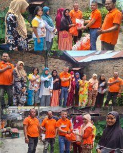 Ketua Pewarta Polrestabes Medan Lakukan Kegiatan Sosial Berbagi Sembako di Kota Medan