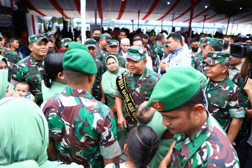 Kunjungan Kasad Jadikan Momen Curhat Ibu Persit Kodam I/BB