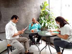 Arizal SH MH dan dokter Nancy dan suaminya
