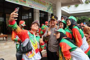 Kapolrestabes Medan Dorong dan Berikan Semangat Kepada Anggota Polri di Porprovsu