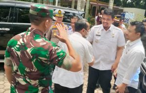 Polrestabes Medan Turut Hadir Dalam Penyerahan Program Perlindungan Sosial Dampak Inflasi Daerah