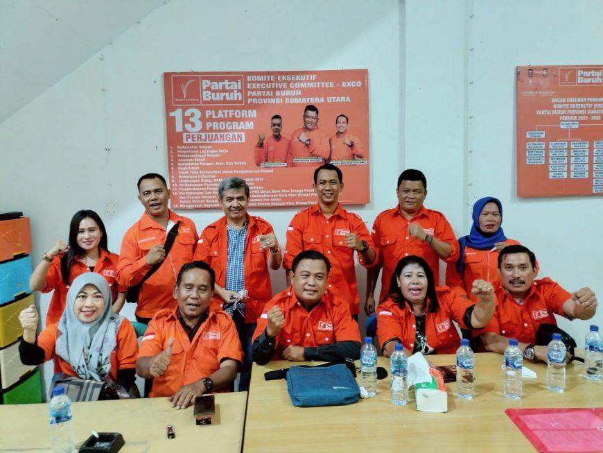 Verfak KPU, Partai Buruh Sumut: Yakin Lolos dan Berjuang Untuk Rakyat Kecil
