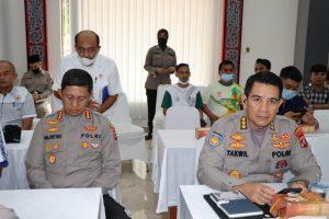 Kapolrestabes Medan Silaturahmi Dengan Pengurus Cabang Olahraga Jelang PON XXI-2024