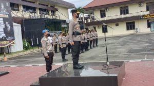 Pimpin Apel, Kapolrestabes Medan Sampaikan Pesan Ke Personel