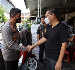 Kapolrestabes Medan Sambangi Warga Bumi Asri Minta Jaga Kamtibmas