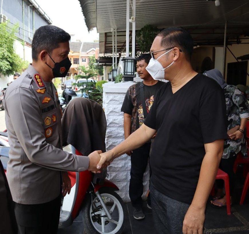 Kapolrestabes Medan Sambangi Warga Bumi Asri Minta Jaga Kamtibmas