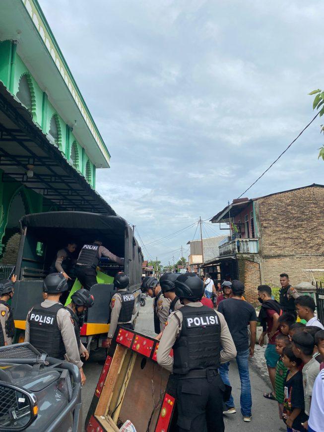 Polsek Percut Sei Tuan Berhasil Amankan 4 Unit Mesin Judi