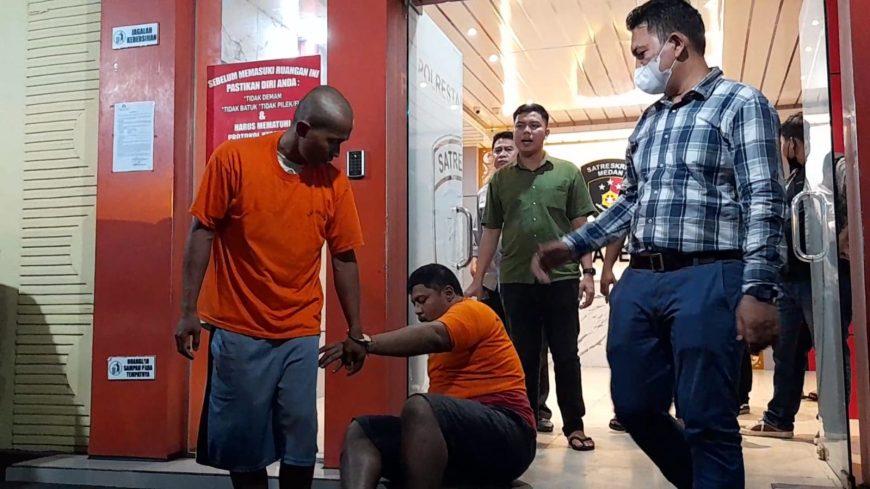 Polisi Tembak Begal Sadis di Medan Sunggal yang Tikam Pekerja Tambal Ban