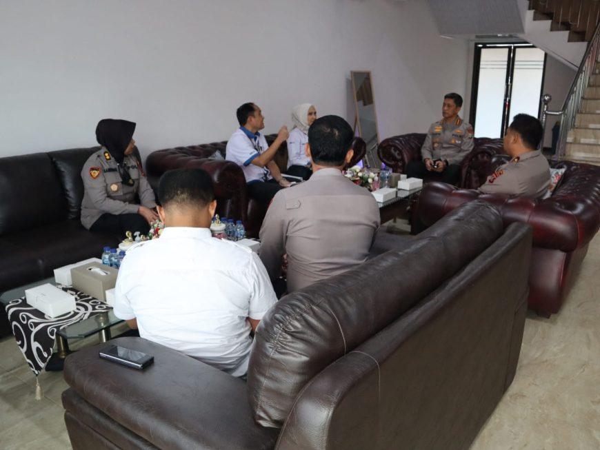 Penandatanganan Perjanjian Kerjasama Pembayaran Tunkin, Kapolrestabes Terima Audiensi  Bank BTN Cabang Kota Medan.