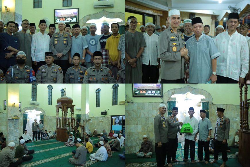 Safari Subuh Berjamaah di Masjid Khalid Ibnul Wahid, Wakapolda Sumut: Tingkatkan Kepercayaan Masyarakat Terhadap Polri