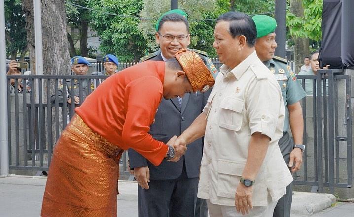 Bobby Nasution Harap Menhan Prabowo Jadi Penyemangat Babinsa Jaga Keamanan Kota Medan