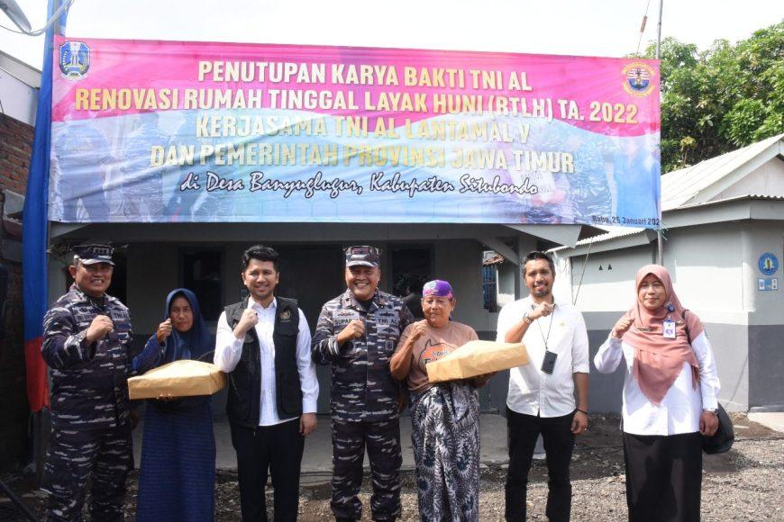 Sinergitas TNI AL dengan Pemprov Jatim Untuk Masyarakat Pesisir
